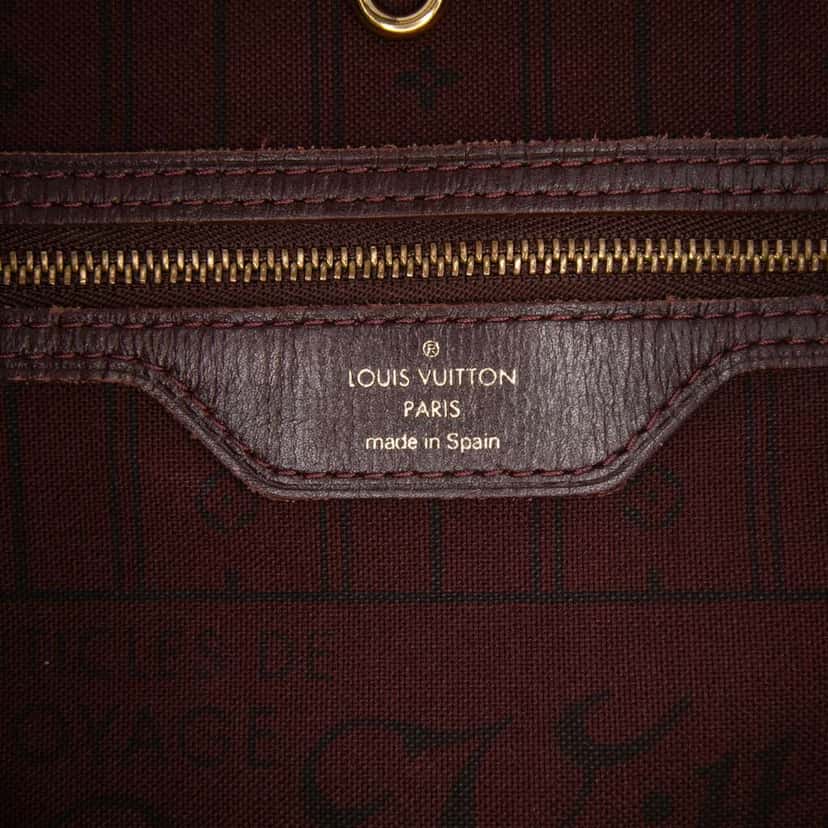 Louis Vuitton Monogram Idylle Neverfull MM Pink Canvas Good condition - Box View