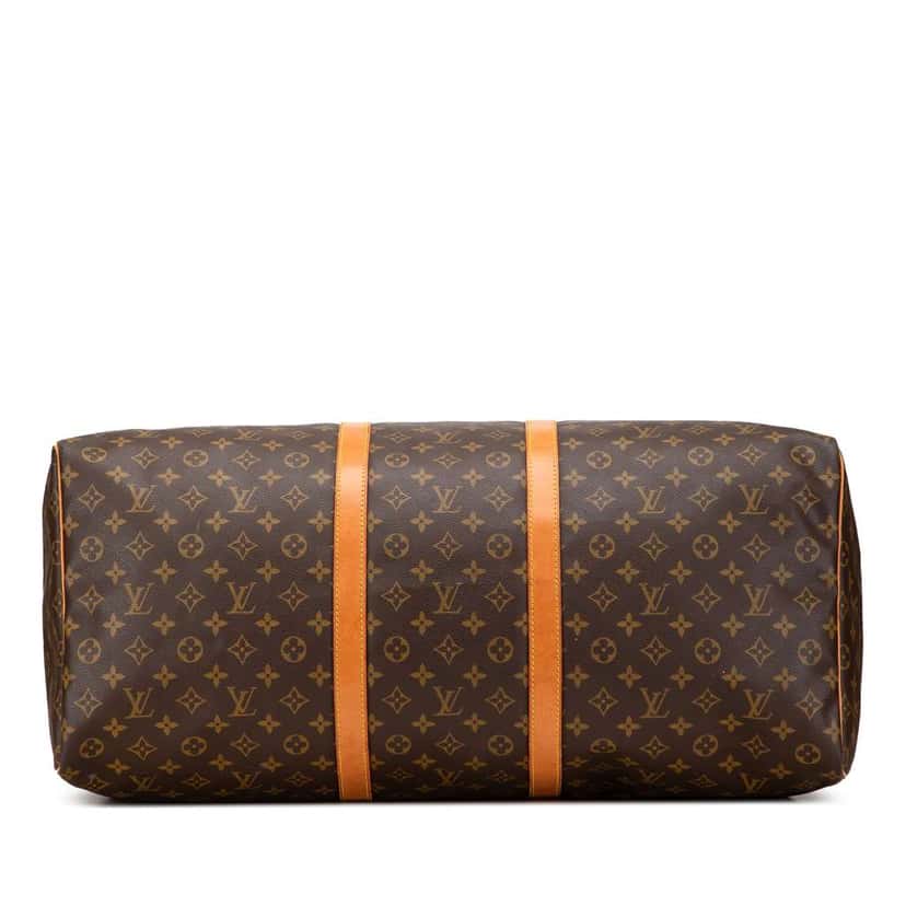 Louis Vuitton Monogram Keepall 60 Brown Good condition - Inside View