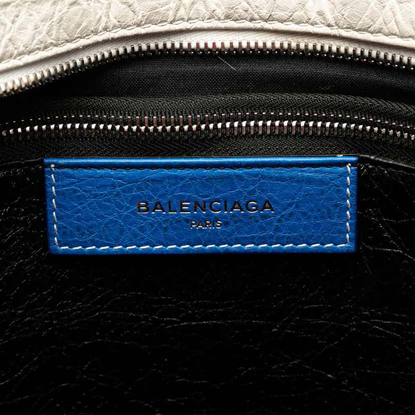 Balenciaga M Lambskin Bazar Shopper Satchel Red Leather Good condition - Box View