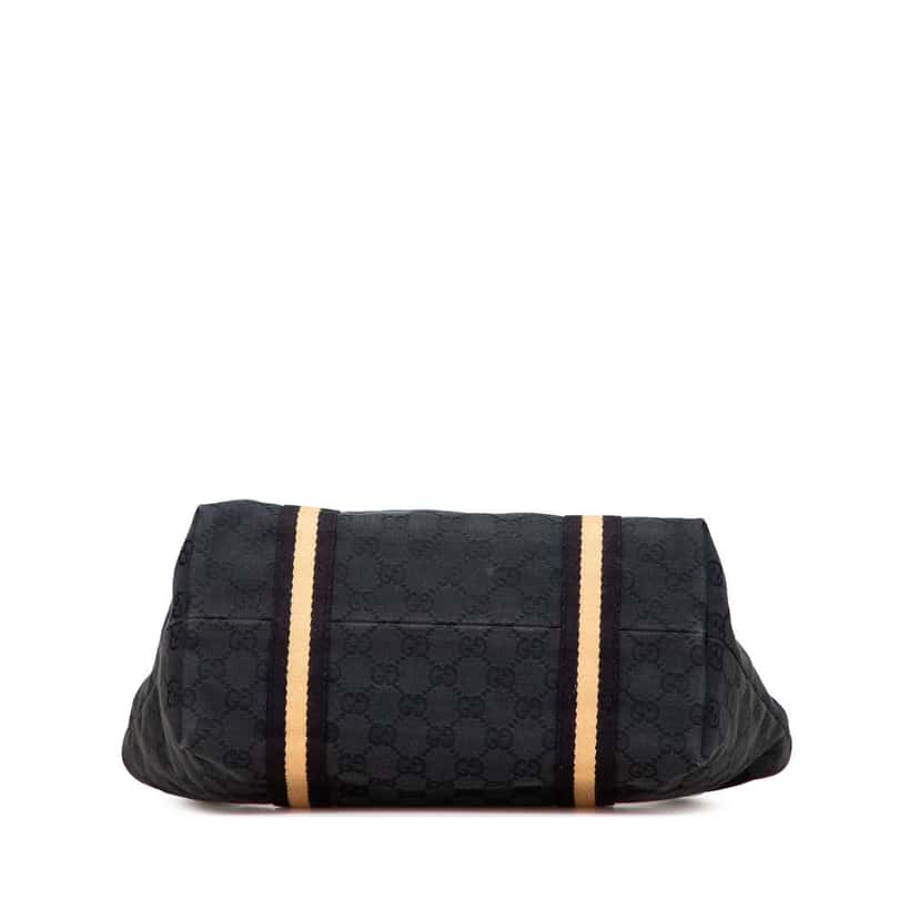 Gucci GG Canvas Jolicoeur Tote Black Canvas Good condition - Inside View