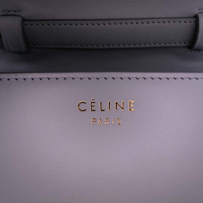 Celine Small Calfskin Classic Box Purple Leather Very good condition - Box View