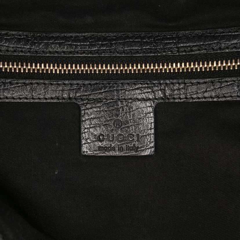 Gucci GG Canvas Jolicoeur Tote Black Canvas Good condition - Box View