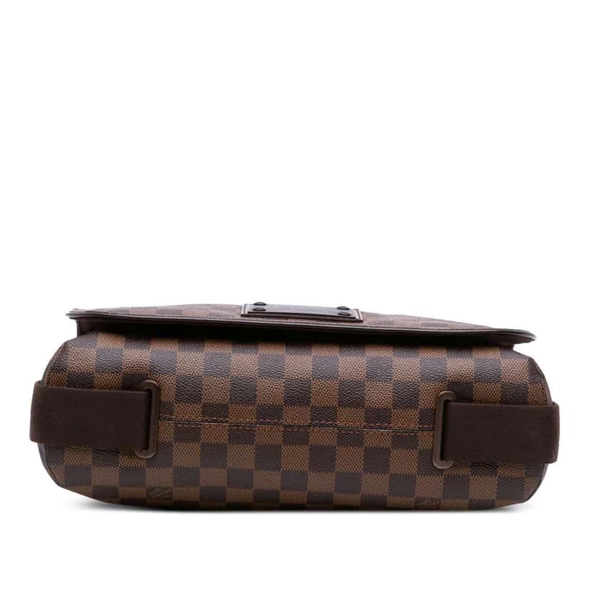 Louis Vuitton Damier Ebene Brooklyn MM Brown Canvas Good condition - Inside View