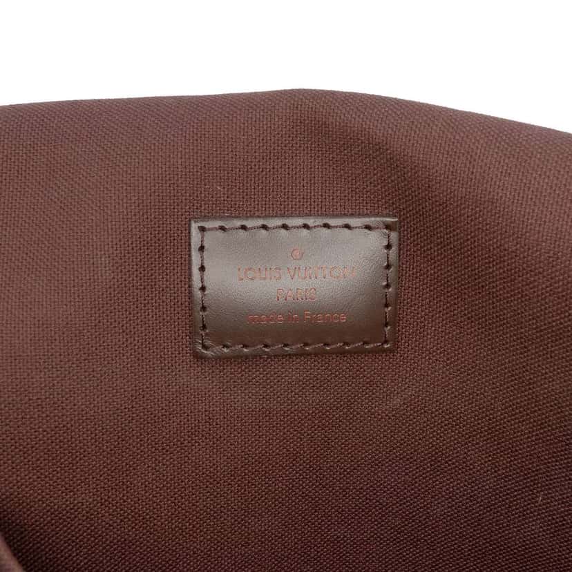 Louis Vuitton Damier Ebene Brooklyn MM Brown Canvas Good condition - Box View