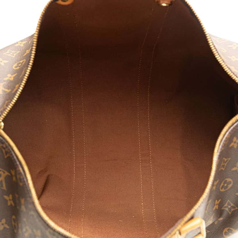Louis Vuitton Monogram Keepall 45 Brown Good condition - Model View