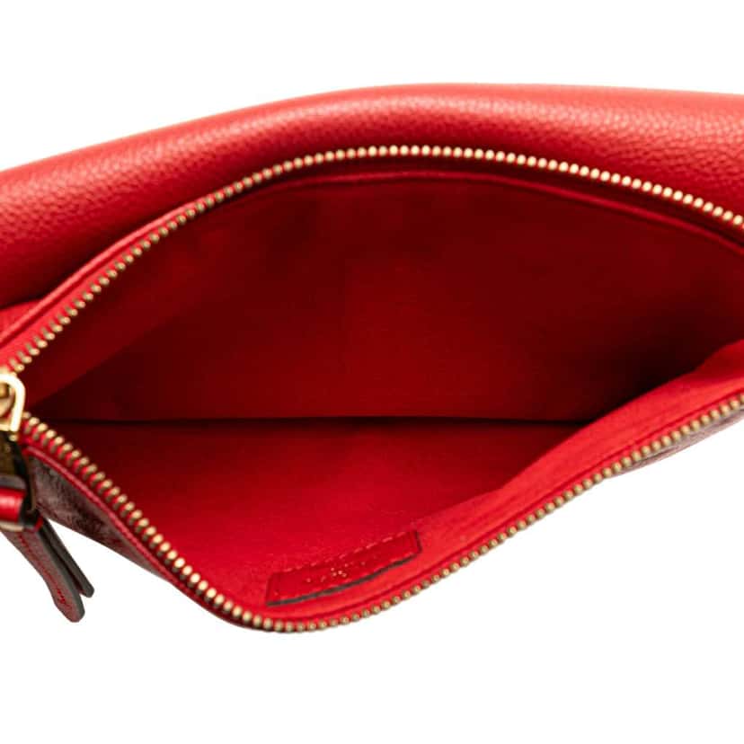 Louis Vuitton Monogram Empreinte Twice Red Leather Good condition - Model View