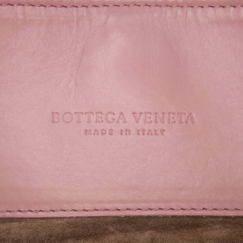 Bottega Veneta Small Nappa Intrecciato Roma Satchel Pink Leather Good condition - Box View
