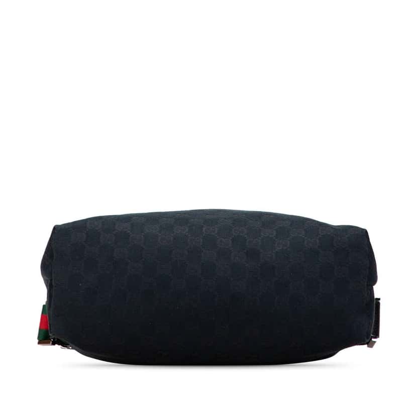Gucci GG Canvas Web Crossbody Black Canvas Good condition - Inside View