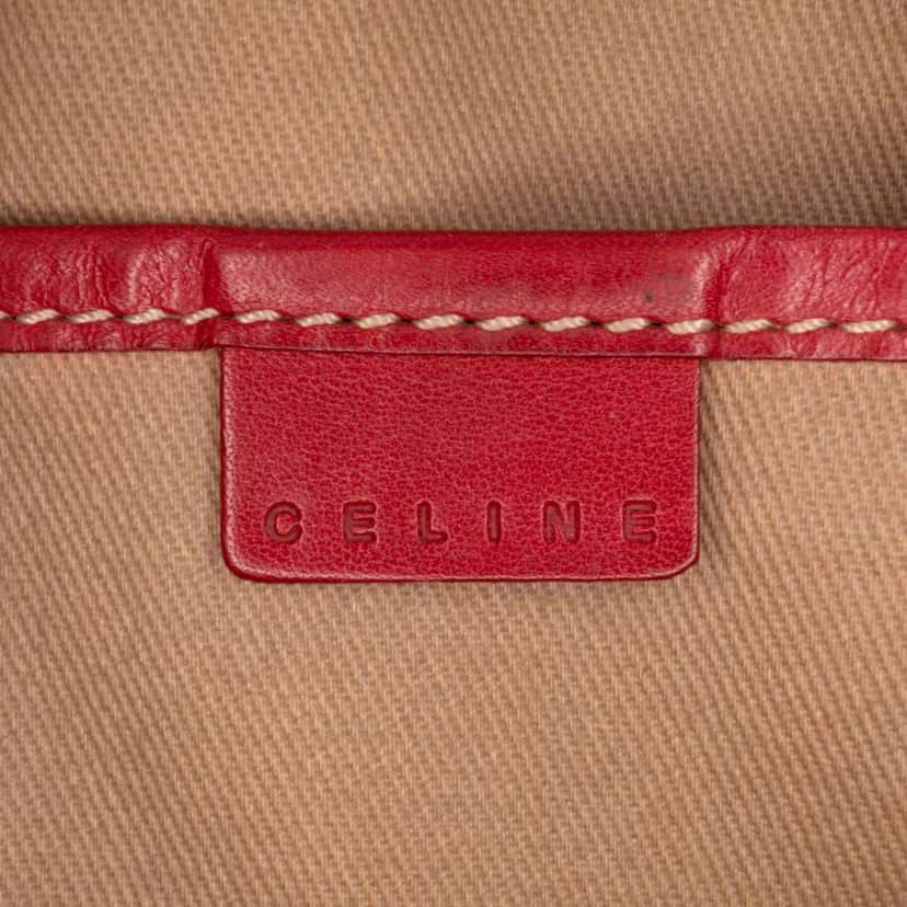 Celine Macadam Coated Canvas Handbag Brown Canvas Good condition - Box View