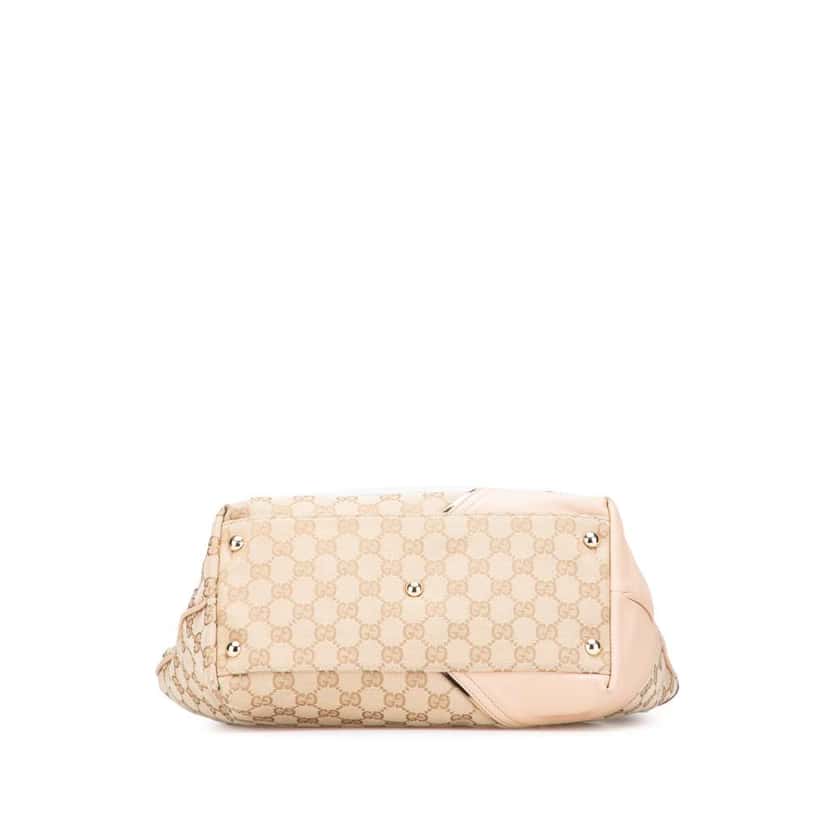 Gucci GG Canvas New Britt Tote Brown Canvas Good condition - Inside View