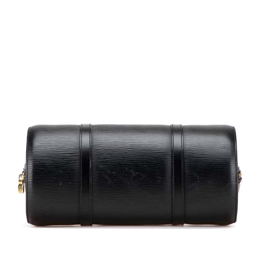Louis Vuitton Epi Soufflot Black Leather Fair condition - Inside View