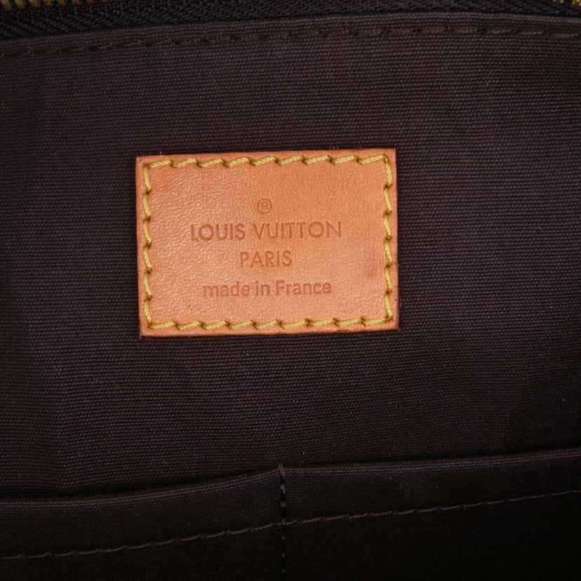 Louis Vuitton Monogram Vernis Alma PM Purple Leather Good condition - Box View