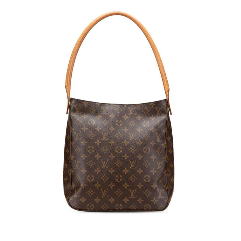Louis Vuitton Monogram Looping GM Brown Canvas Good condition - Front View