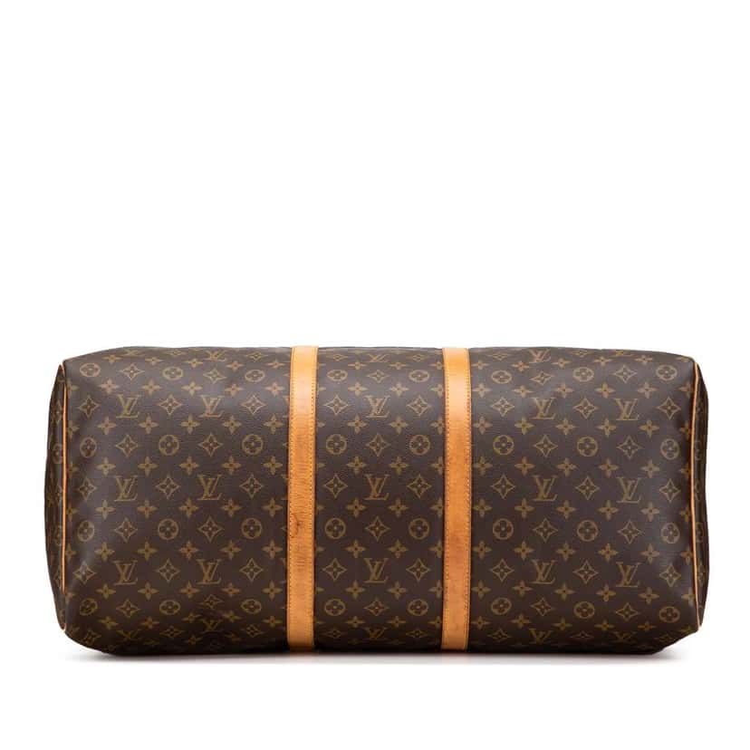 Louis Vuitton Monogram Keepall 60 Brown Good condition - Inside View