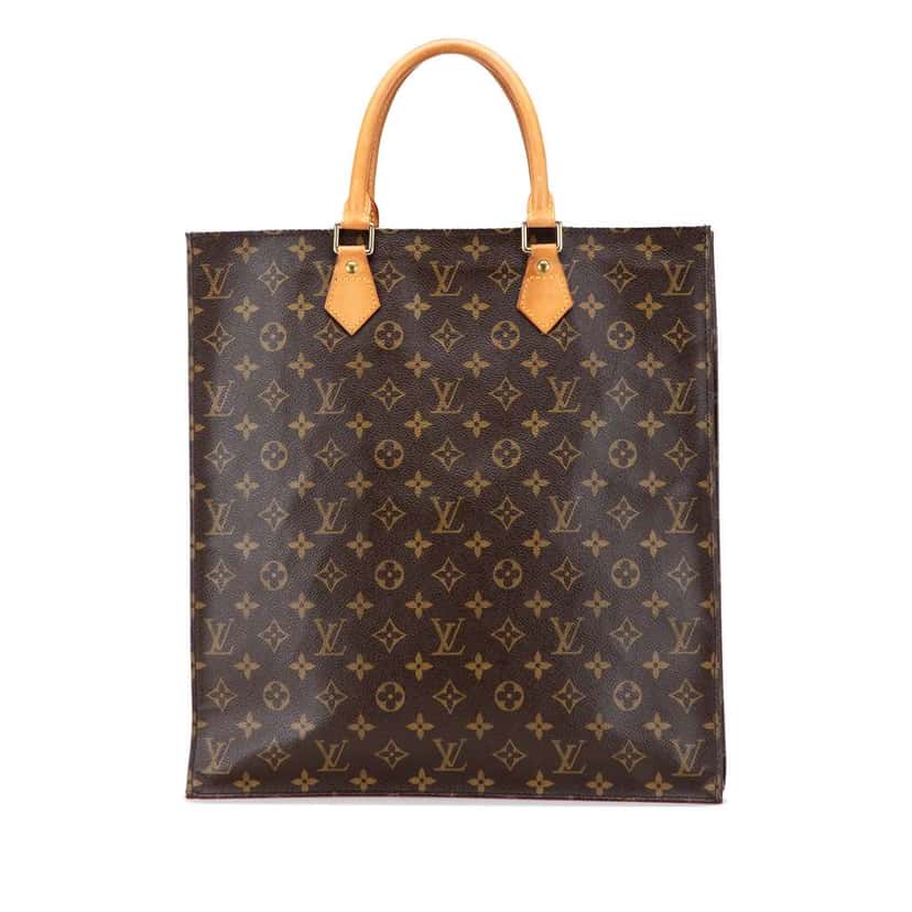 Louis Vuitton Monogram Sac Plat Brown Good condition - Front View