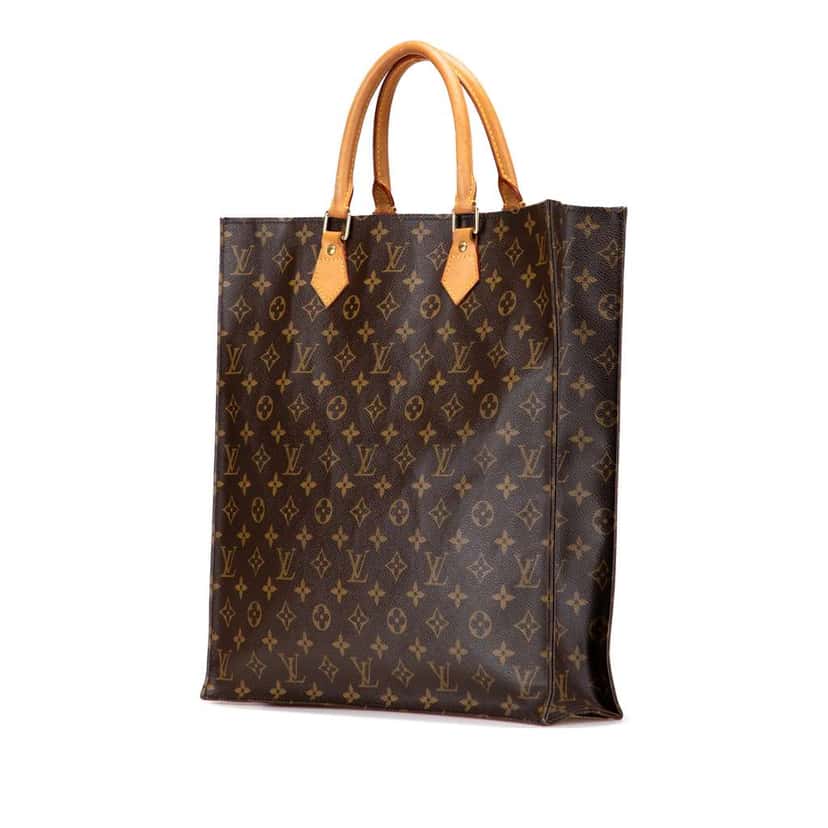 Louis Vuitton Monogram Sac Plat Brown Good condition - Back View