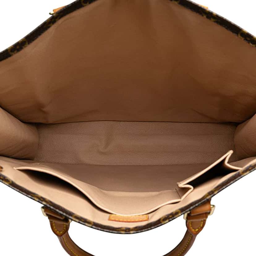 Louis Vuitton Monogram Sac Plat Brown Good condition - Model View