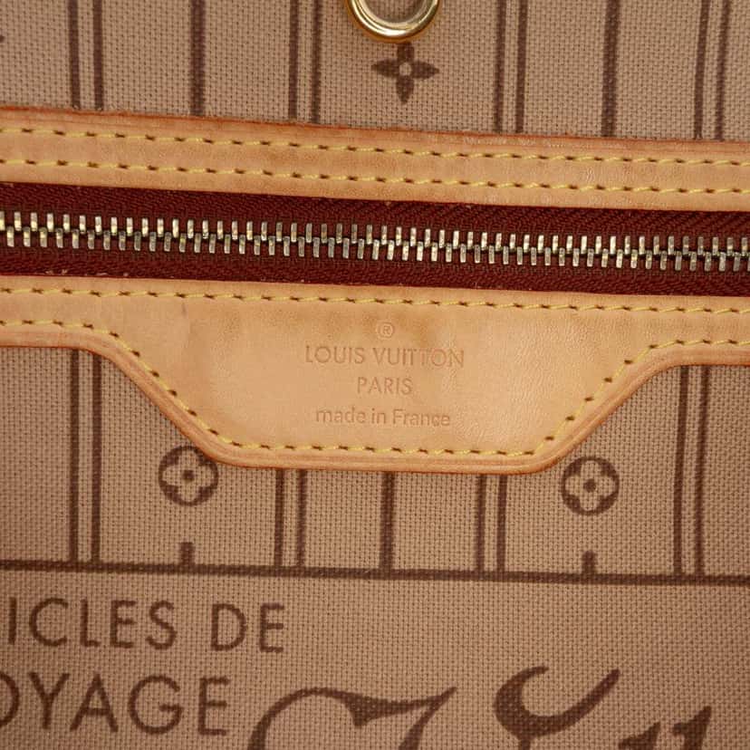 Louis Vuitton Monogram Neverfull GM Brown Good condition - Box View