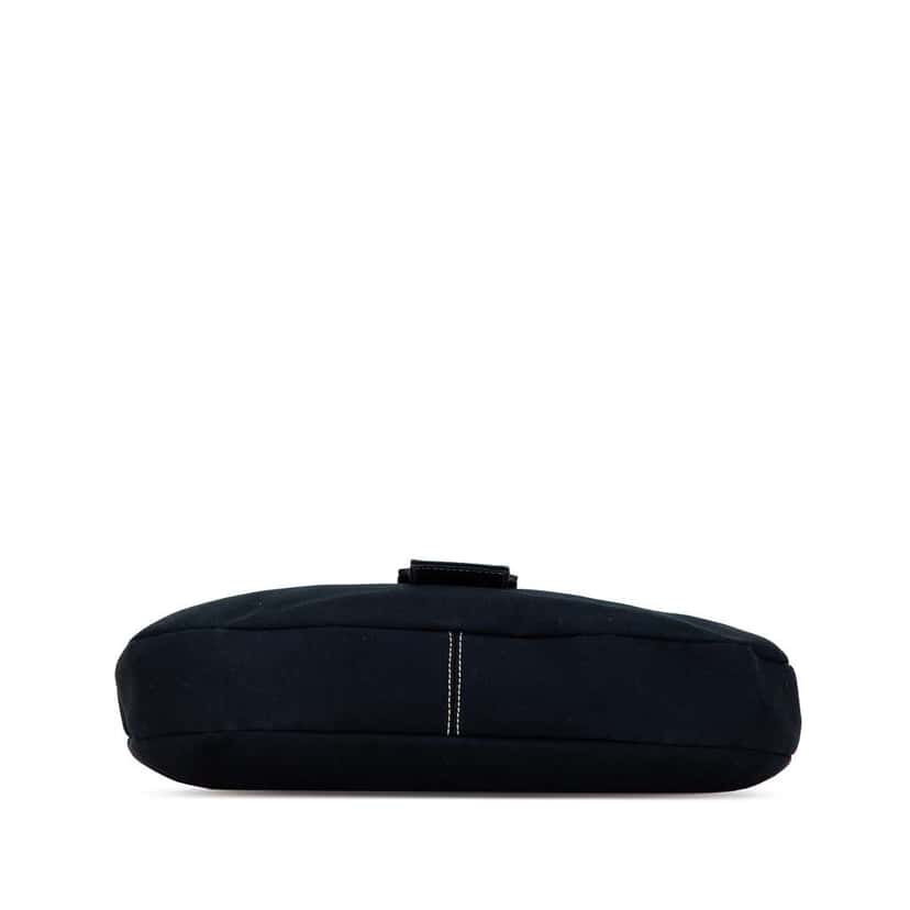 Fendi Canvas Croissant Shoulder Bag Blue Canvas Good condition - Model View