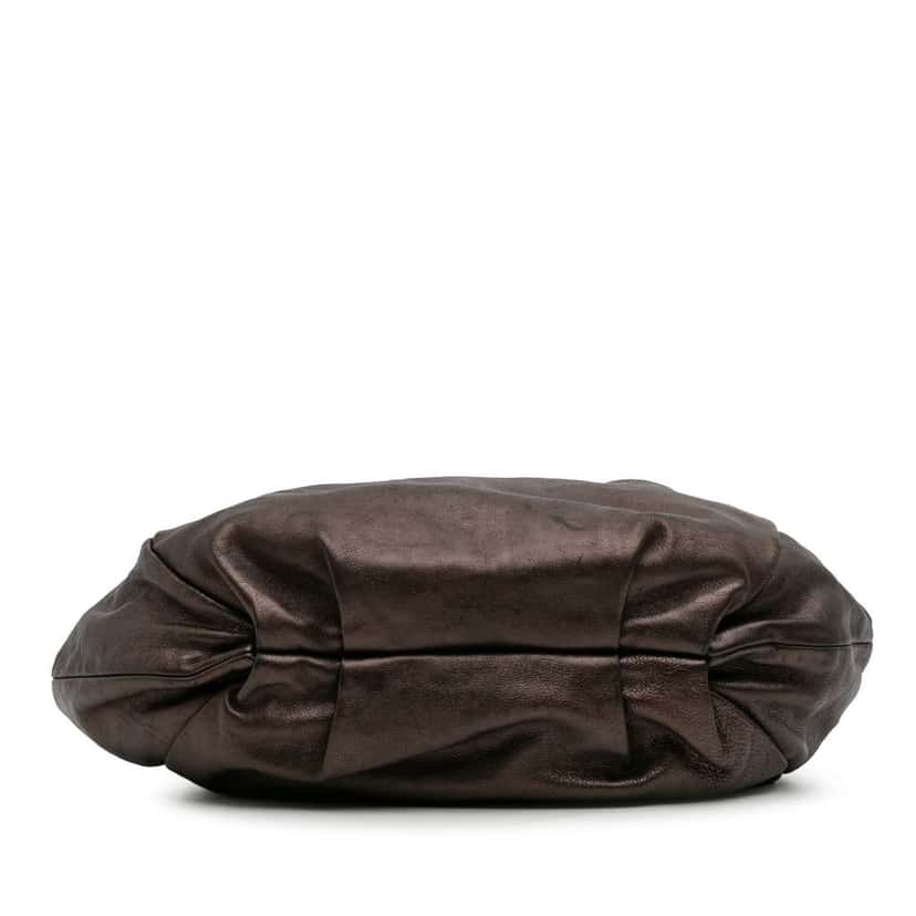 Prada Glace Mordore Hobo Brown Leather Good condition - Inside View