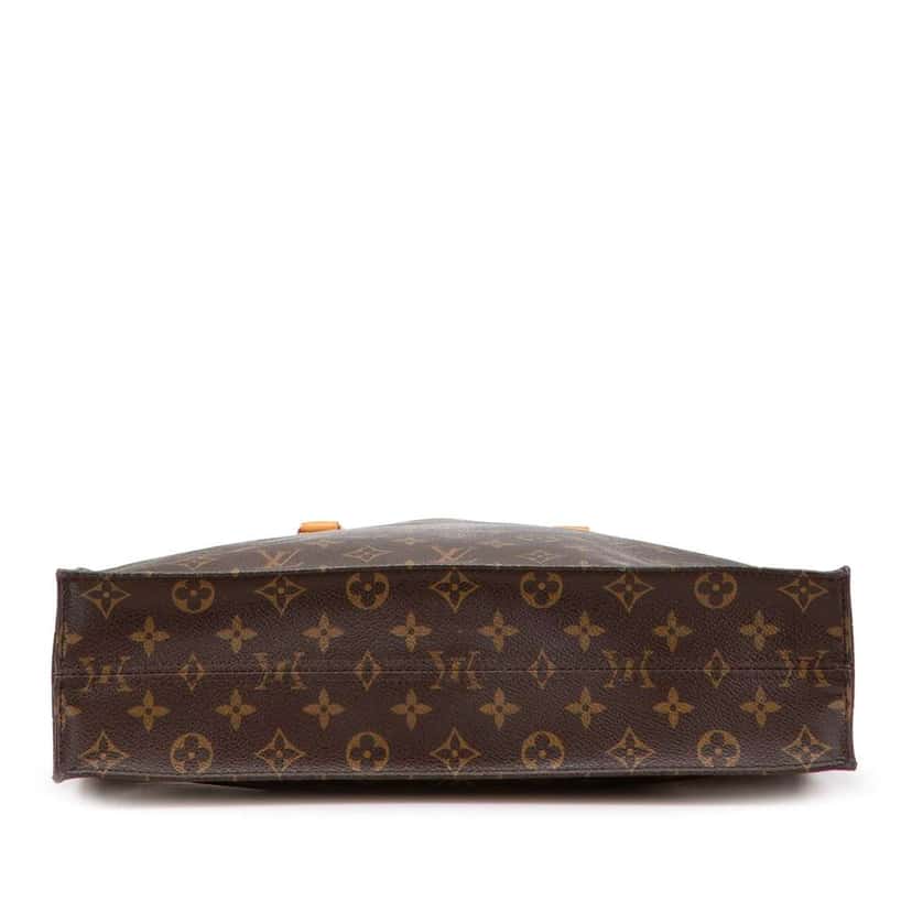 Louis Vuitton Monogram Sac Plat Brown Canvas Good condition - Inside View