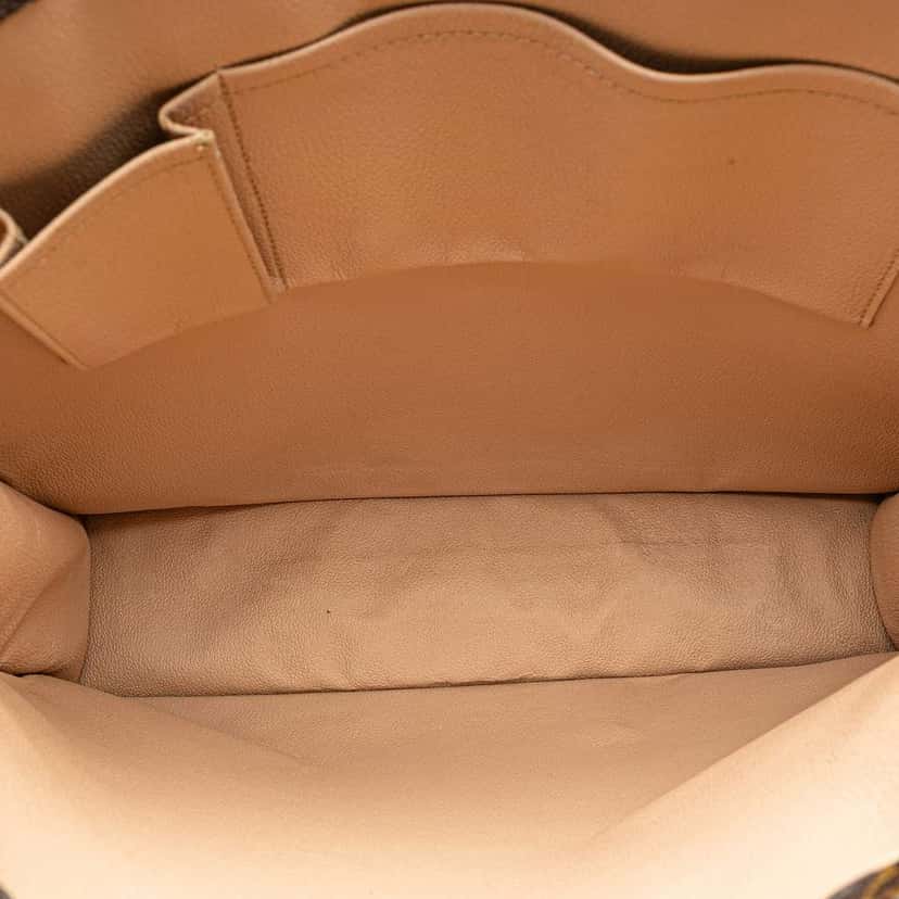Louis Vuitton Monogram Sac Plat Brown Canvas Good condition - Model View