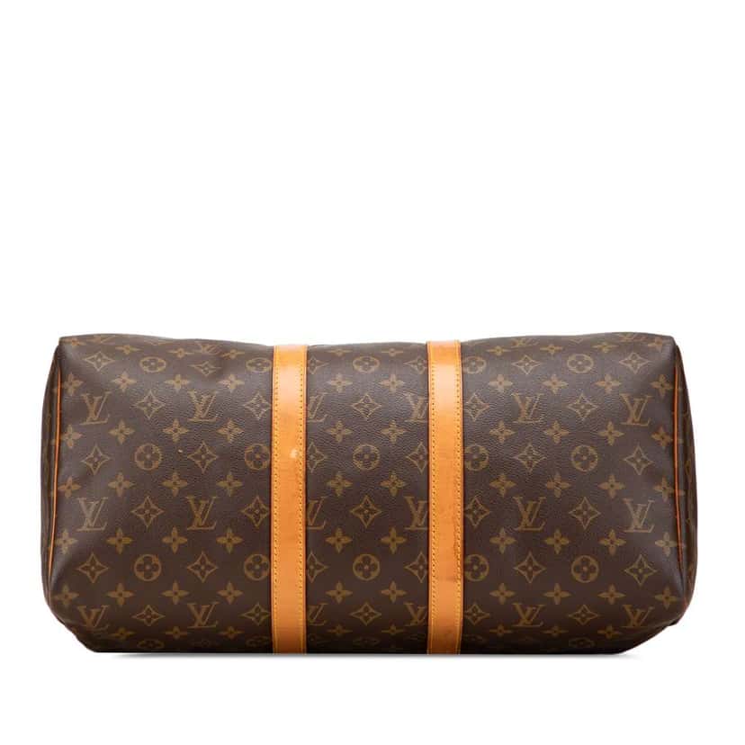 Louis Vuitton Monogram Keepall 45 Brown Good condition - Inside View