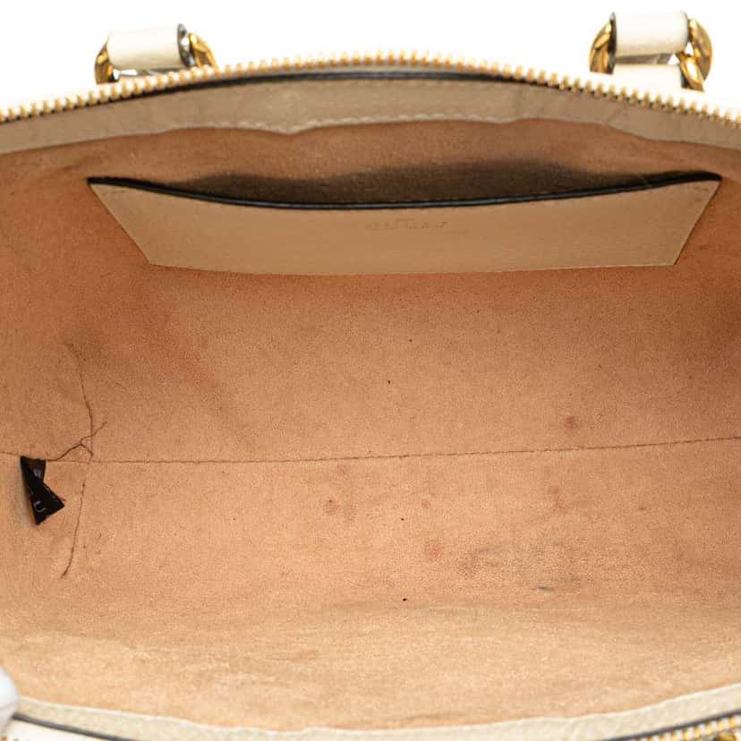 Gucci Small GG Supreme Ophidia Satchel Brown Canvas Good condition - Model View