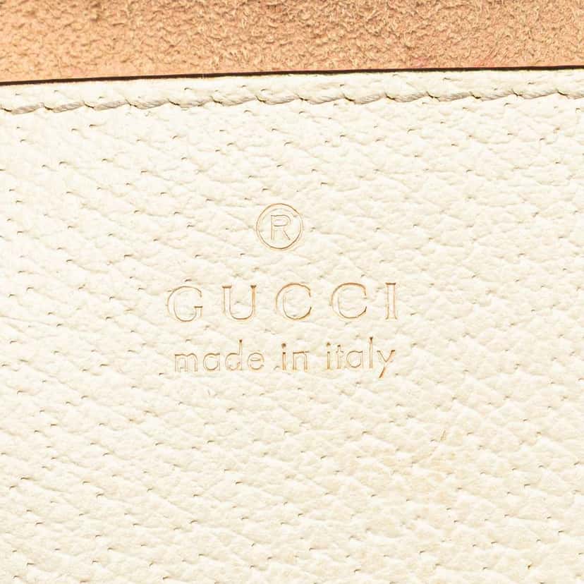 Gucci Small GG Supreme Ophidia Satchel Brown Canvas Good condition - Box View