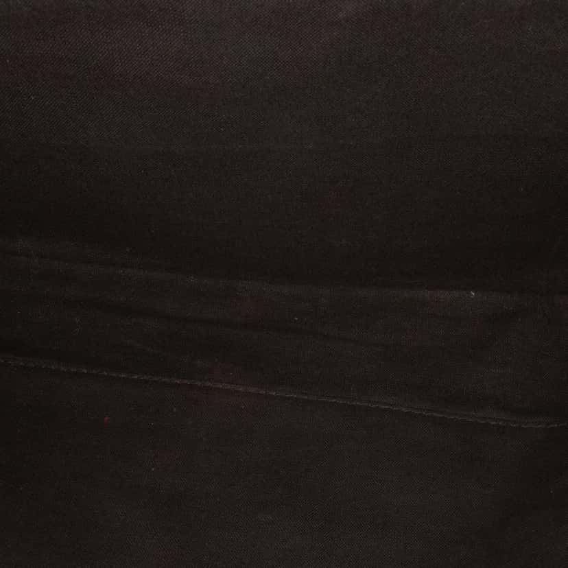 Balenciaga Lambskin Motocross Giant 12 Zip Around Flat Clutch Black Leather Good condition - Model View