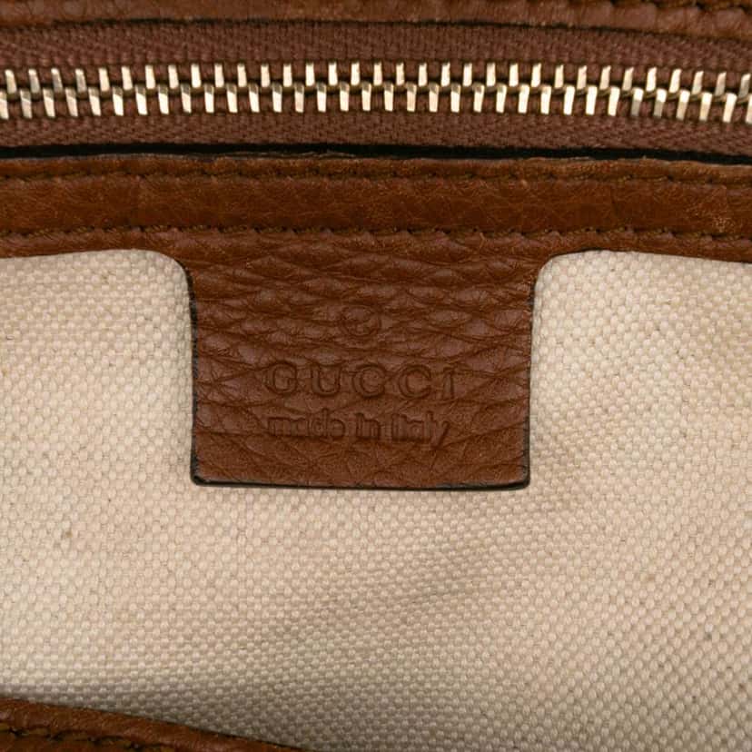Gucci Medium GG Canvas Bella Tote Brown Canvas Good condition - Box View