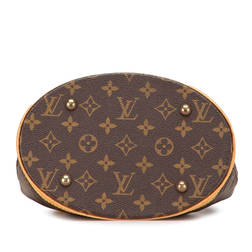 Louis Vuitton Monogram Petit Bucket Brown Good condition - Inside View