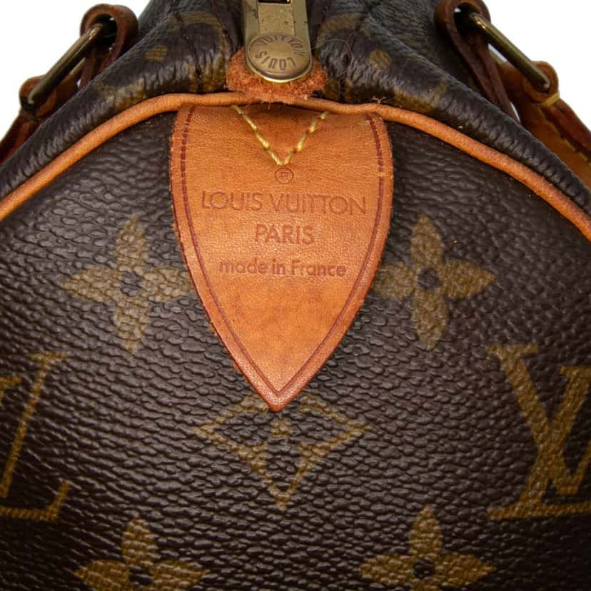 Louis Vuitton Monogram Speedy 25 Brown Fair condition - Box View