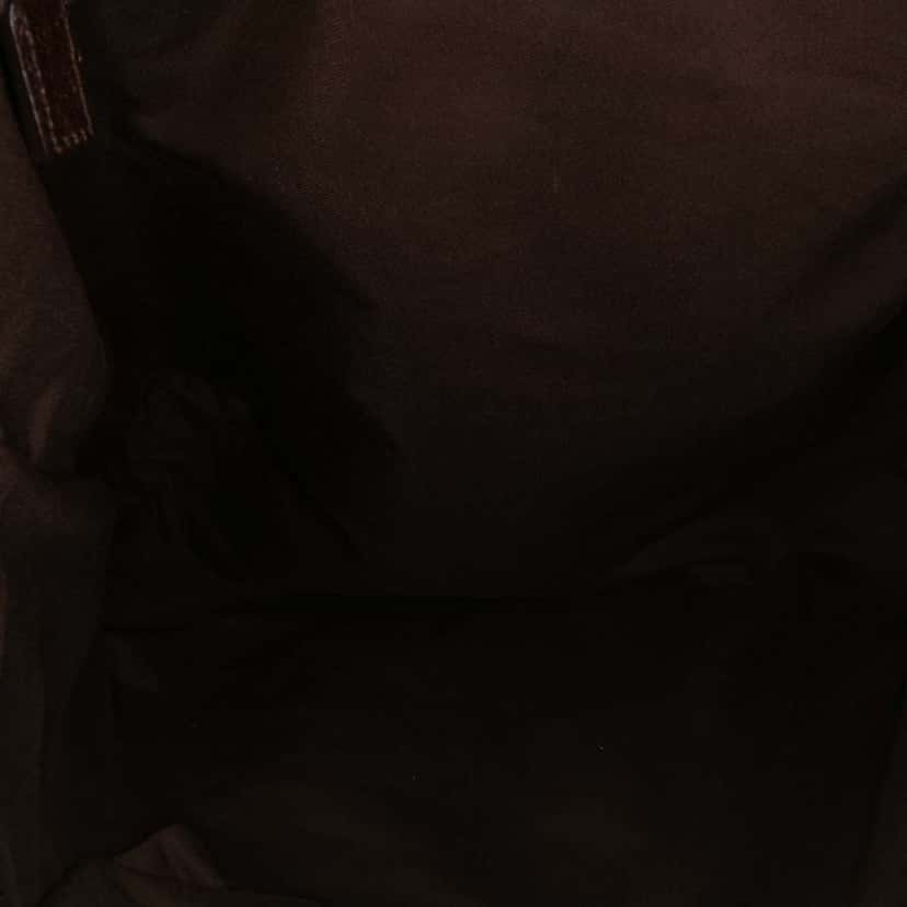 Gucci GG Canvas Web Crossbody Brown Canvas Good condition - Model View