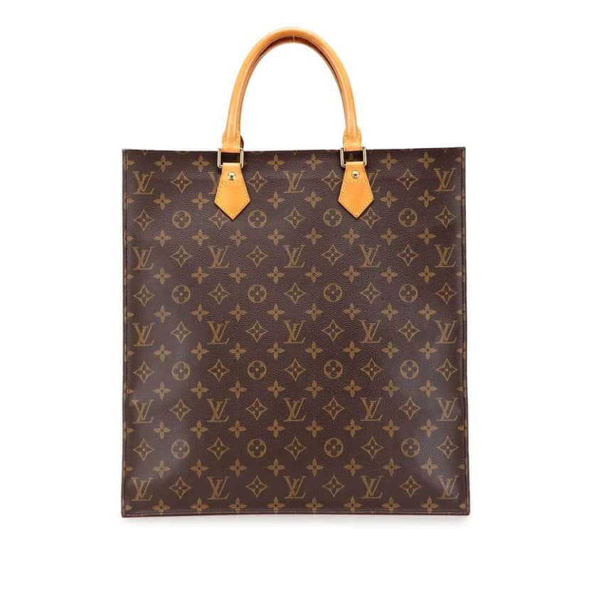 Louis Vuitton Monogram Sac Plat Brown Good condition - Front View