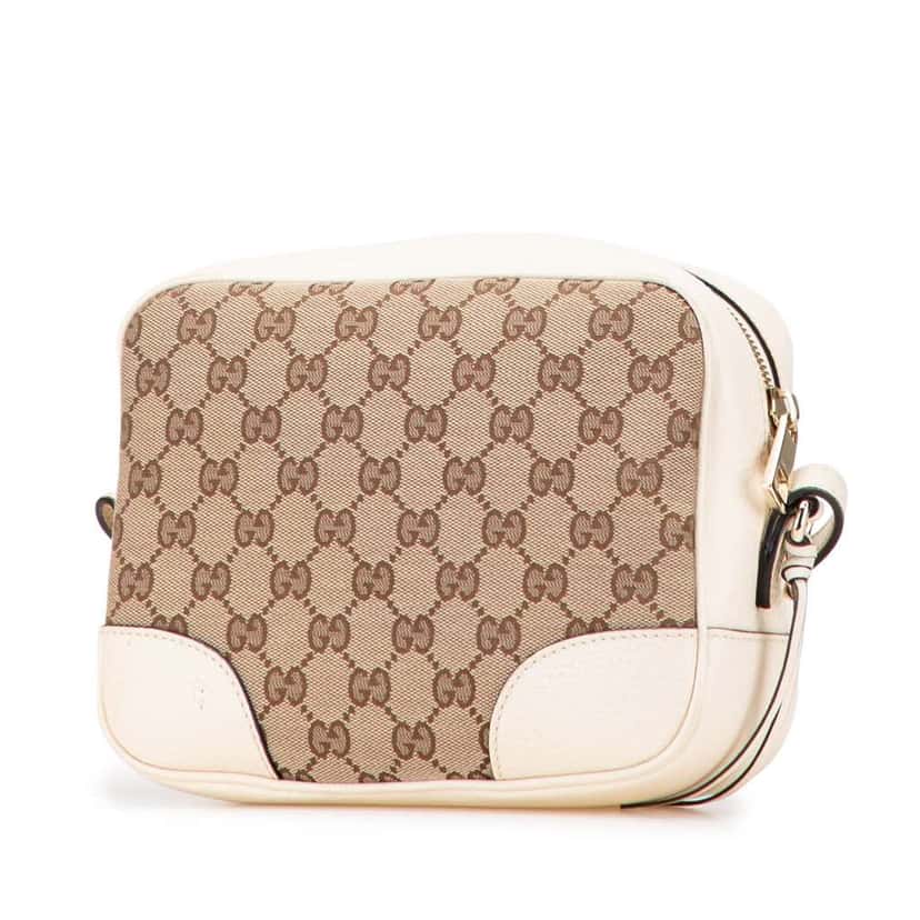 Gucci GG Canvas Bree Crossbody Brown Canvas Good condition - Back View