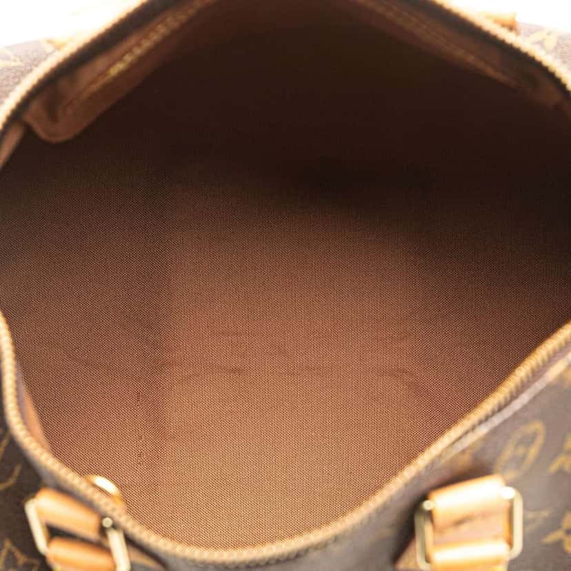 Louis Vuitton Monogram Speedy 30 Brown Canvas Good condition - Model View