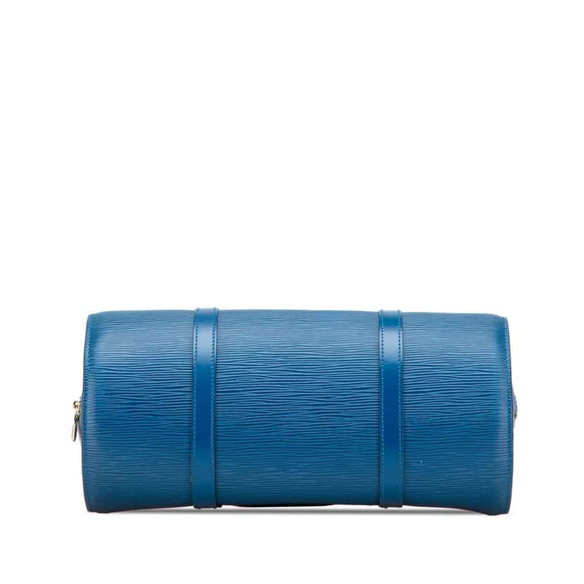 Louis Vuitton Epi Soufflot Blue Leather Good condition - Inside View