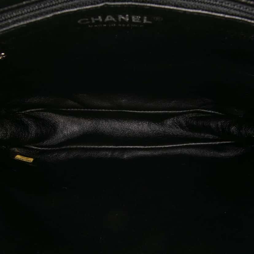 Chanel CC Tweed Chain Fantasy Crossbody Black Tweed Very good condition - Model View