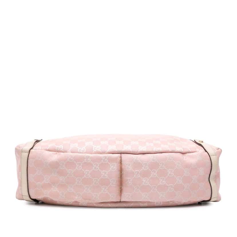 Gucci GG Canvas Abbey D Ring Tote Pink Canvas Good condition - Inside View