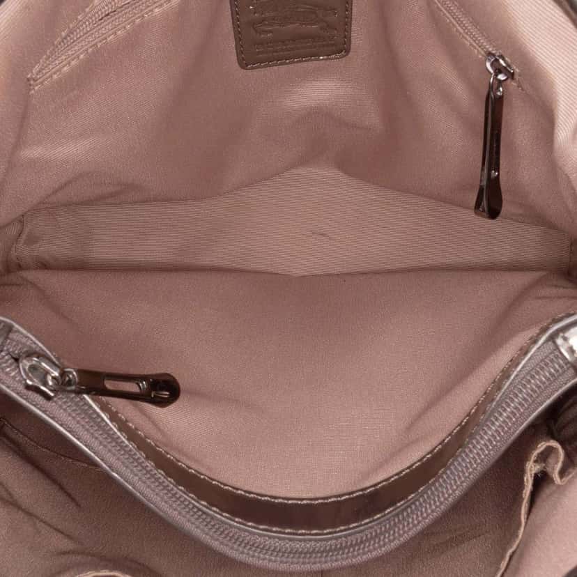 Burberry Supernova Check Coated Canvas Tote Brown Canvas Good condition - Model View