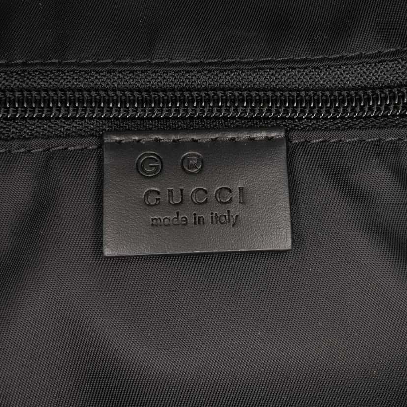 Gucci Techno Canvas Web Satchel Black Canvas Good condition - Box View
