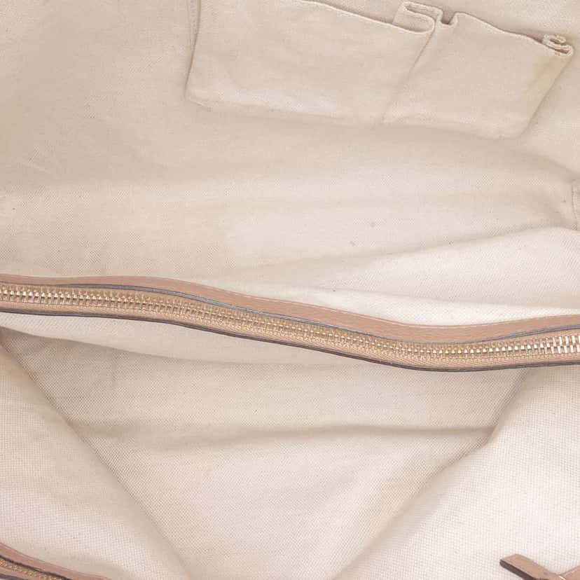 Gucci Medium Leather Bella Tote Pink Leather Good condition - Model View
