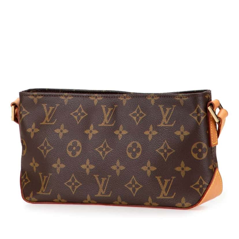 Louis Vuitton Monogram Trotteur Brown Canvas Good condition - Back View