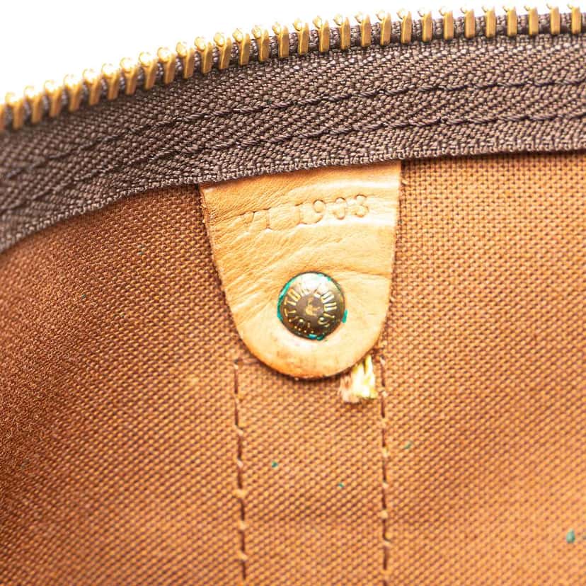 Louis Vuitton Monogram Keepall Bandouliere 55 Brown Canvas Good condition - Box View