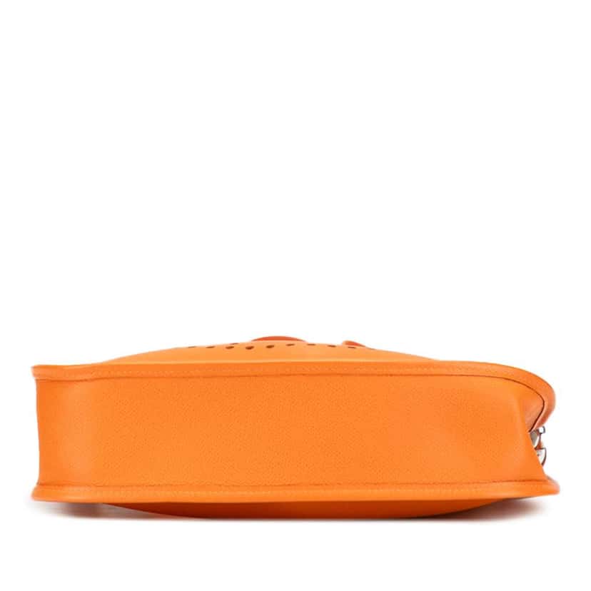 Hermès Epsom Evelyne 29 Orange Leather Good condition - Inside View