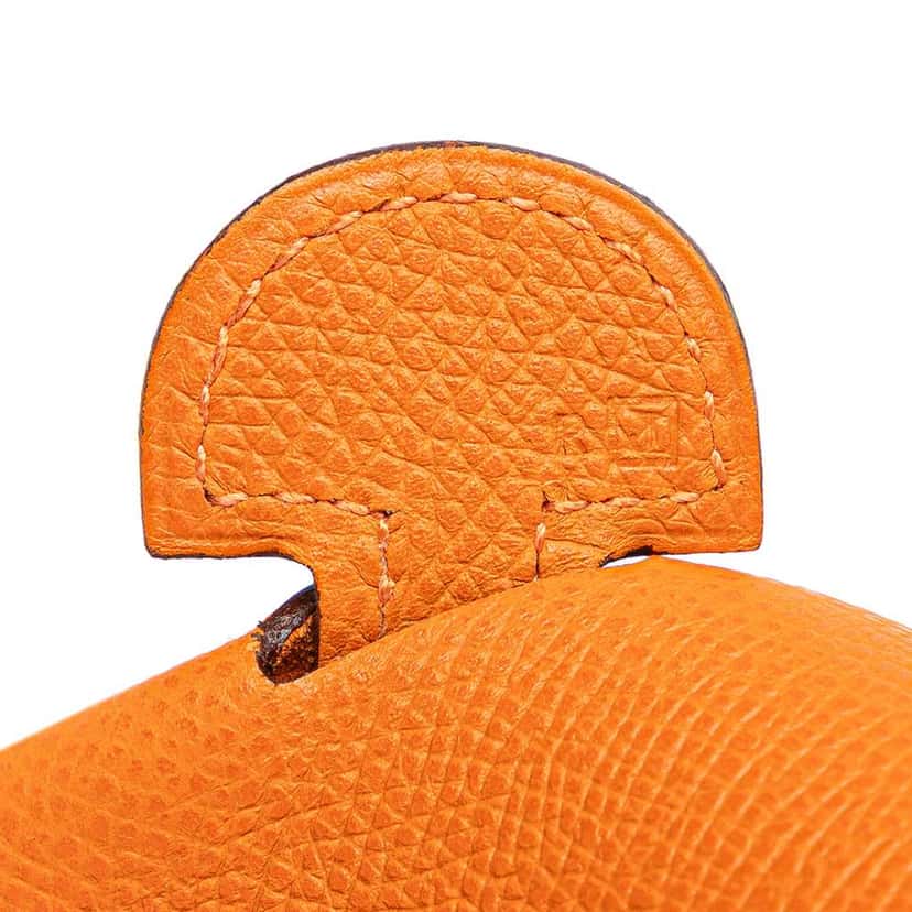 Hermès Epsom Evelyne 29 Orange Leather Good condition - Box View