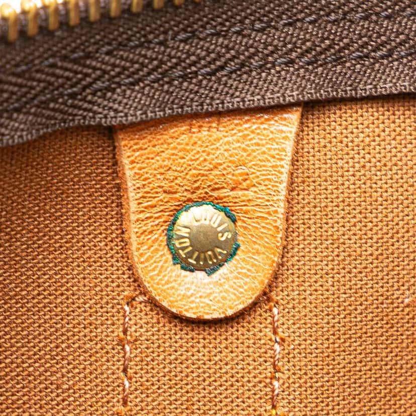 Louis Vuitton Monogram Keepall 60 Brown Canvas Fair condition - Box View