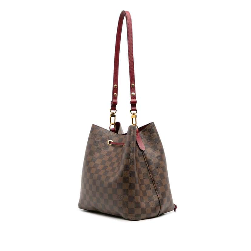 Louis Vuitton Damier Ebene Neonoe MM Brown Good condition - Back View