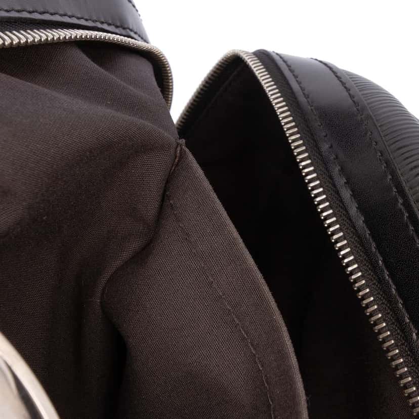 Louis Vuitton Epi Bowling Montaigne GM Black Leather Good condition - Box View